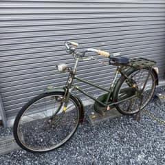 レトロ自転車　実用車自転車　　昭和レトロ　ビィンテージ レトロ自転車 実用車自転車 昭和レトロ ビィンテージ - メルカリ
