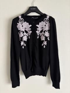 ドルチェ&ガッバーナ 黒ニットアンサンブルLサイズ - メルカリ