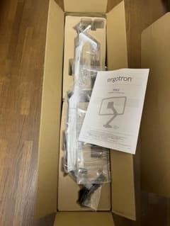 ERGOTRON エルゴトロン MXV デスク モニターアーム ホワイト/白のサムネイル