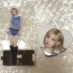 NiziU リク アクスタ 缶バッジ 直筆サイン入り ラントレ トレカ NiziU JYP flagship 缶バッジ アクスタ リク ② - メルカリ