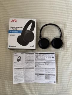 JVC ワイヤレスヘッドホン HA-S48BT-B 本体のサムネイル