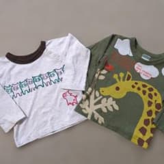 ZUCCa ハミングバード 90cm 動物柄Tシャツセットのサムネイル