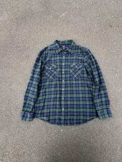希少 00s OLD GAP オールドギャップ チェック ネルシャツのサムネイル