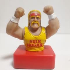ハルクホーガン スタンプフィギュア 91年製WWF 全長6,5cm ビンテージ 90s ハルクホーガン フィギュアスタンプ WWF プロレス