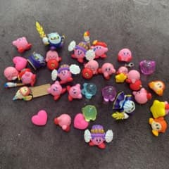 星のカービィ ガチャガチャ ソフビ 小物 まとめ売りのサムネイル