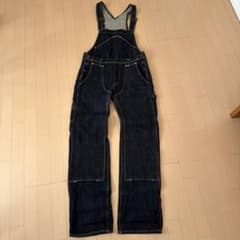 美品 IRON HEART オーバーオール デニム W32のサムネイル