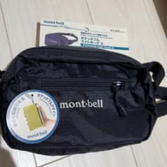 mont-bell ポケッタブル ライトポーチ S ブラック - メルカリ