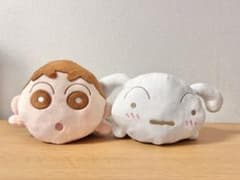 크레용 신짱 봉제인형 잠자는 잠옷 파자마 시로 신짱 2점 세트