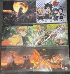 鬼滅の刃 クリアファイル 6枚　義勇　柱集結　ufotable 煉獄　全集中展のサムネイル