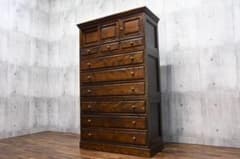 CFC32 美品 民芸家具最高峰 松本民芸家具 A型 和タンスⅡ 整理箪笥 7段