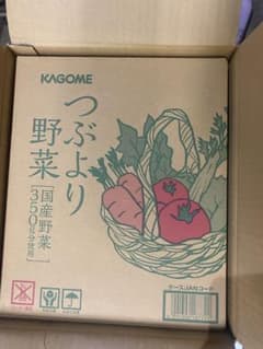 KAGOME つぶより野菜 350g ✖️60本のサムネイル