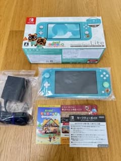 [미품]Nintendo Switch Lite 얽힌 어깨 숲 세트