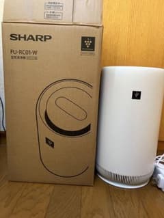 [新品]SHARP FU-RC01-W 空気清浄機 〜6畳のサムネイル