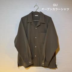 オープンカラーシャツ ブラウンのサムネイル