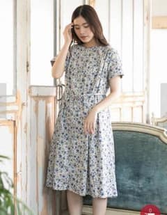 フランとジョージ様専用 新品未使用 SM2 水彩画風花柄ワンピースのサムネイル
