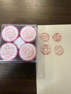 디즈니 프린세스 스탬프 4개 세트