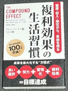 複利効果の生活習慣 健康・収入・地位から、自由を得るのサムネイル