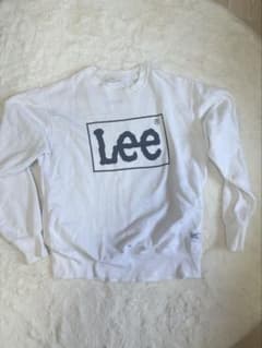 Lee スウェット ホワイト ボックスロゴ Lのサムネイル