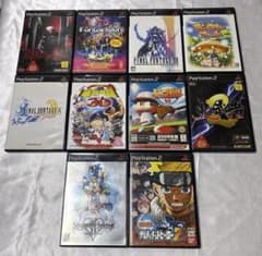 PS2 ソフト 10本セット まとめ売りのサムネイル