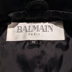 BALMAIN PARIS レザーテーラードジャケット、羊皮 本革、バルマンのサムネイル