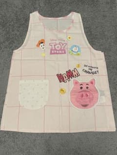 斜里岳様　トイ・ストーリー エプロン ピンクのサムネイル