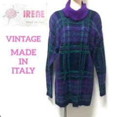 이탈리아제 VINTAGE 터틀넥 모헤어 니트 IRENE