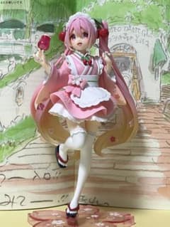 桜ミク　Coreful フィギュア　～描き下ろし和風喫茶ver.～　タイトー