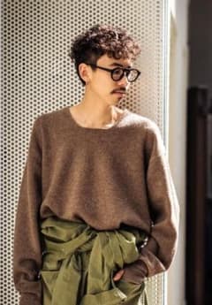 最終値下げ】InnocentYAK Square Collar Sweater - メルカリ