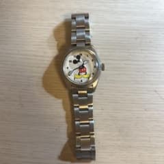ミッキーマウス 時計 ステンレス動作確認なし