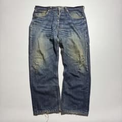 レ*ト様 【鬼ヒゲ】 Levi's 501 ワイド ストレート デニム パンツ