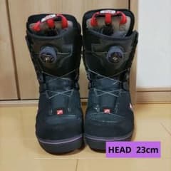 スノーボードブーツHEAD　23.0cm　BOAのサムネイル