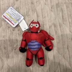 베이맥스 봉제인형 빨간 약 15cm