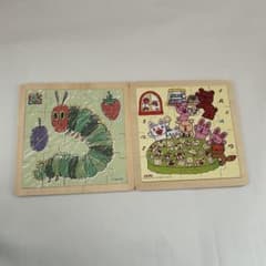 はらぺこあおむし　ノンタン　木製ジグソーパズルのサムネイル