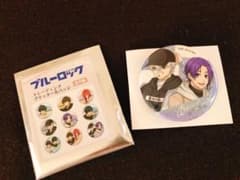 ブルーロック トレーディンググリッター缶バッジ 凪誠士郎 御影玲王のサムネイル