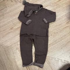 H&M フード付きトレーナー、パンツのセット 86サイズ