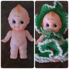 ヴィンテージ】昭和レトロ キューピーちゃん ソフビ人形 - メルカリ