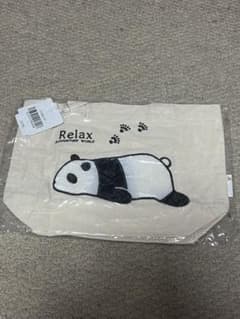 アドベンチャーワールド　パンダ刺繍トートバッグのサムネイル