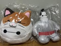베이맥스 Happy 복권 봉제인형 쿠션 2종 세트 & 소품 세트