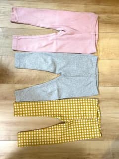 ユニクロ　レギンス　90cm 3点セットのサムネイル