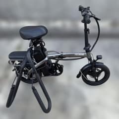JECHAM 折りたたみ自転車 電動アシスト シルバー JECHAM 折りたたみ自転車 電動アシスト シルバー - メルカリ
