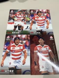 ラグビー日本代表　カード　バッジのサムネイル