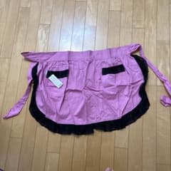Francfranc エプロン 腰巻きタイプ ピンクのサムネイル