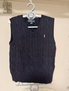 Polo by Ralph Lauren キッズ ケーブルニットベスト 2歳児のサムネイル