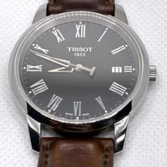 【電池交換済】ティソ TISSOT Classic Dreamブラック文字盤 電池交換済】ティソ TISSOT Classic Dreamブラック文字盤 - メルカリ