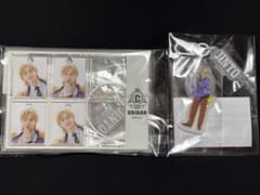 2連チャームキーホルダー×2 ＋カスタム証明写真風キーホルダー 吉田仁人 2連チャームキーホルダー×2 ＋カスタム証明写真風キーホルダー 吉田仁