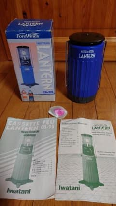 Iwatani カセットガス ランタン  キャンプ用品のサムネイル