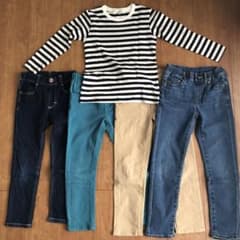値下げ！パンツトップスセット120cmのサムネイル