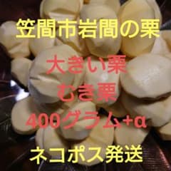 笠間市岩間の大きいむき栗 400g+αのサムネイル