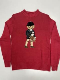 90s RalphLauren ラルフローレン　ポロベアニット　値下げのサムネイル