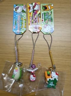 ご当地ハローキティ ストラップ 3個セットのサムネイル